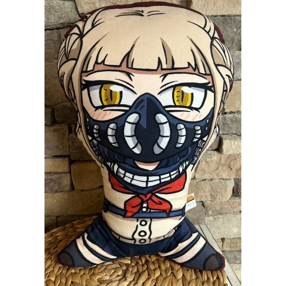 My Hero Academia Himiko Toga Plush Pillow Anime Villain Decorative Cushion 16in